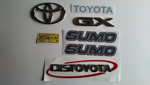 Toyota Prado Sumó Emblemas Y Calcomanías