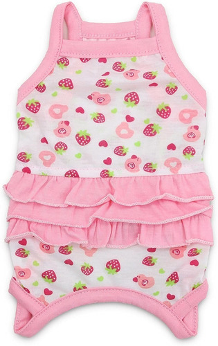 Droolingdog Pet Dog Vestidos De Una Pieza Con Faldas Plisada