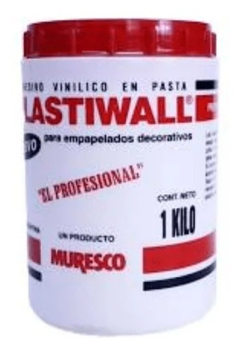 Adhesivo Cola Vinilica Empapelado Muresco Plastiwall 1 Kg