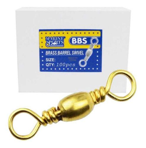 Girador Bbs Gold Nº 1/0 - Marine Sports - 100 Peças