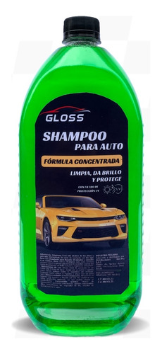 Shampoo Concentrado Para Auto 1 Litro - Gloss