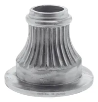 Comprar Base Redonda Para Caño De 4''-adornos Para Columnas Aluminio