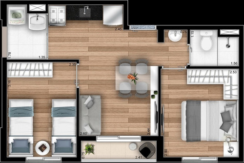 Imagem 16 de 19 de Apartamento - Ap05373 - 70249681