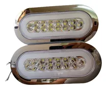 Comprar Mica Ovaldada 38 Led Ojo De Angel Alta\u002Fbaja\u002Fstrobo Universal