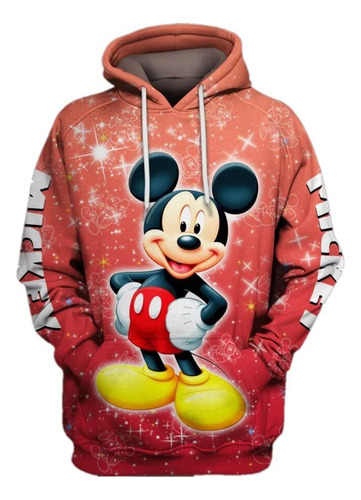 Sudadera Comfort Creative Pattern Mickey Mouse Smile