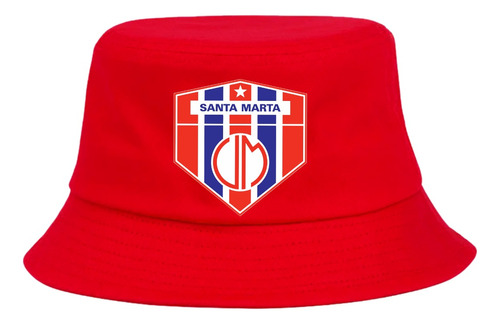 Gorro Pesquero Union Magdalena Rojo Bucket Hat Sombrero 