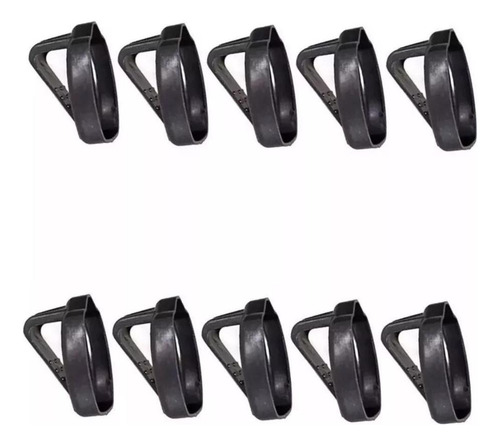 Kit 10 Suportes Presilha Hcs Tx Rossi Modelo Antigo