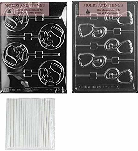 Molde - Nurse Kit Chocolate Candy Mold, Stethescope Lolly Ch