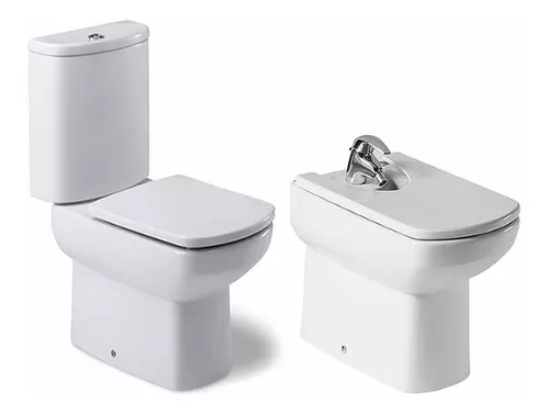 Sanitarios Roca Dama Senso (inodoro-deposito-bidet 1/3 Ag O Europeo)