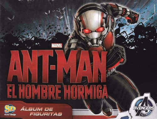 Álbum De Figuritas Del Hombre Hormiga- Marvel Sticker Design