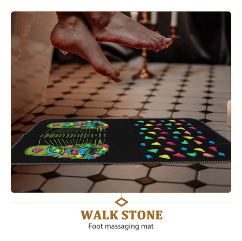 Masajeador De Pies De Reflexología Walk Stone Para Masajear