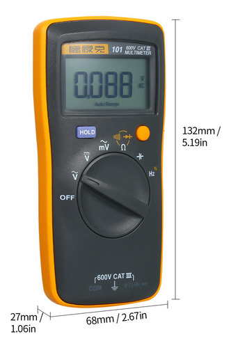 Multímetro Digital De Bolsillo Fluke F101