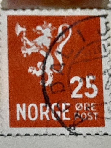 Estampilla Noruega 4650 A2