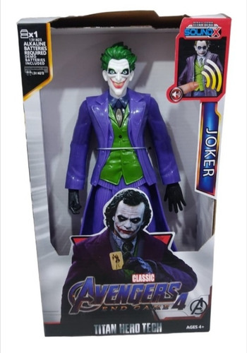 Figura Joker Guason Batman Luz Sonido Colección 