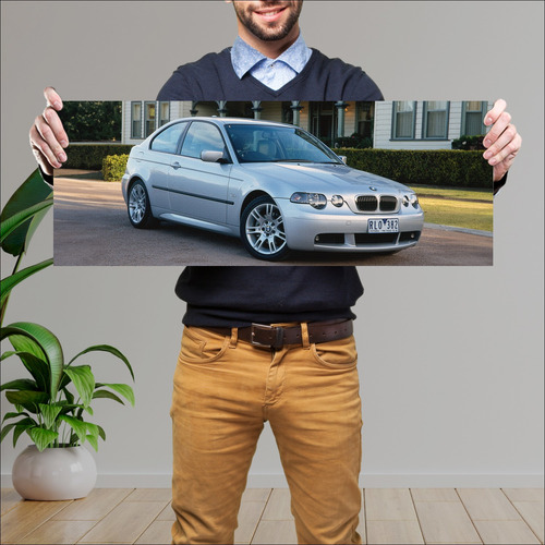 Cuadro 30x80cm Auto 2001 Bmw 3 Series Compact M 259