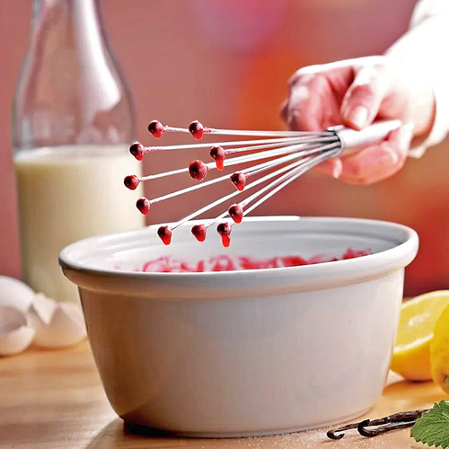 Juego 2 Batidores Acero Inoxidable Cocinar,(25,4 Cm+30,5 Cm)