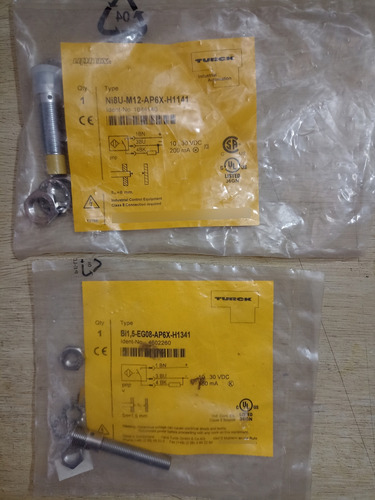 Sensor Inductivo Turck (lote De Dos)