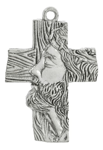 Dije De Cruz Rostro De Jesus 3.3cmx2.3cm 25 Pzs