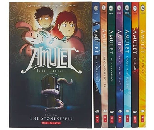 Book : Amulet #1-8 Box Set - Kibuishi, Kazu