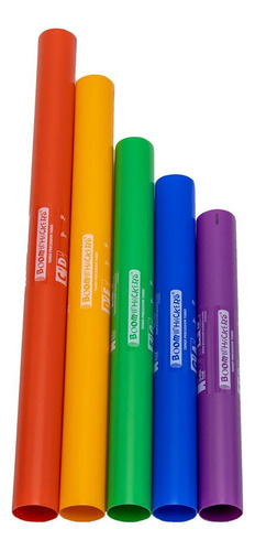 Kit Das Notas Alteradas Com 5 Boomwhackers Bwcg