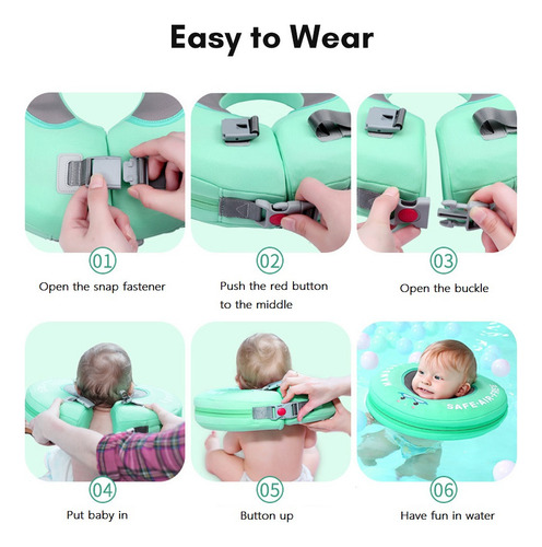 @ Anillo Flotador Mambobaby B502 Para Bebés 0-12 Meses,