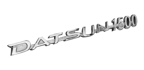 Emblema Letras Datsun 1500 Cromado