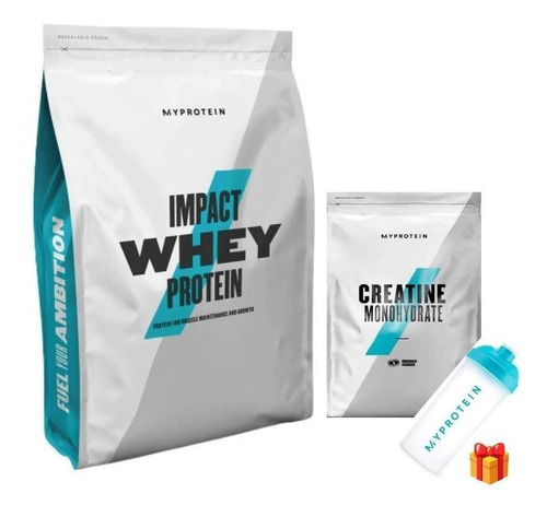 Pack Impact Whey 5.6lbs & Creatina 250g Myprotein