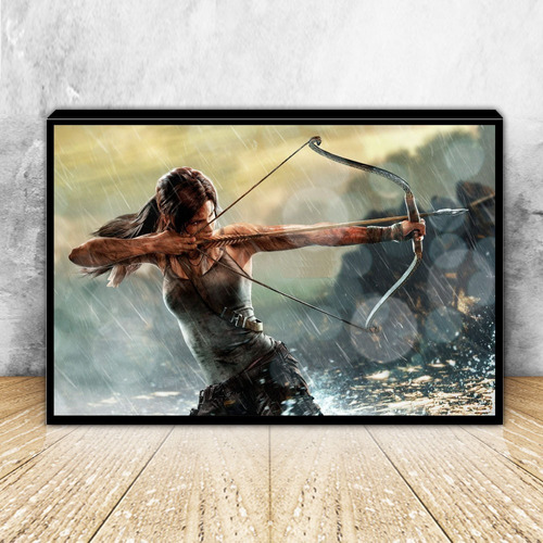 Cuadro Decorativo Gamer Lara Croft Tomb Raider C2516