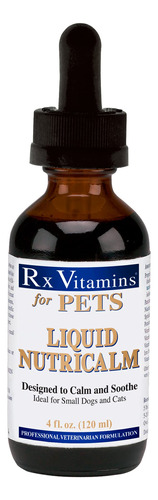 Rx Vitamins Suplemento Liquido Nutricalm Para Mascotas - Cal