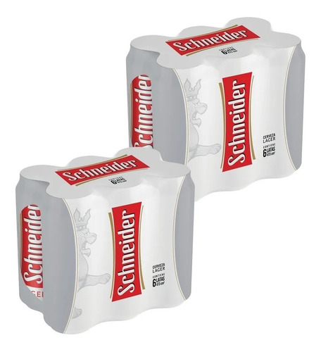 Imagen 1 de 1 de Cerveza Schneider Lata 473cc Pack X 12 - Lollipop
