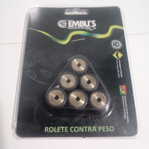 Rolete Contra Peso Embreagem Yamaha Neo 115 ( Jogo ) Embus