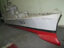 Comprar Maqueta Barco Buque  Militar 2 Mts Modelismo Naval Navegaba