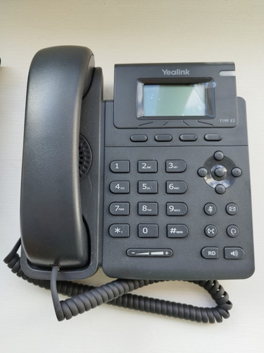 Yealink T19p Ip C/ Poe E Fonte 110/220 Sip Seminovo Telefone (Usado)