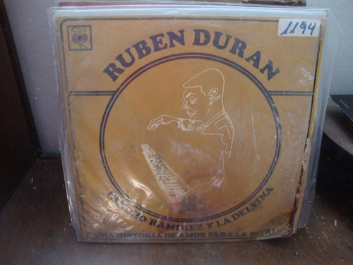 Vinilo Ruben Duran Pancho Ramirez Y La Delfina F2