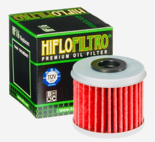 Filtro Aceite Hf 116 Honda Crf 150 250 450 Scalabrinimotos