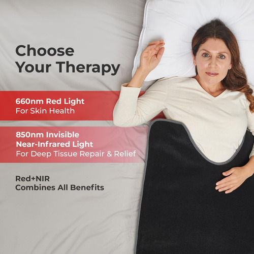 Therapia De Luz Roja Lifepro Modelo Body Wrap 660nm 850nm Negro