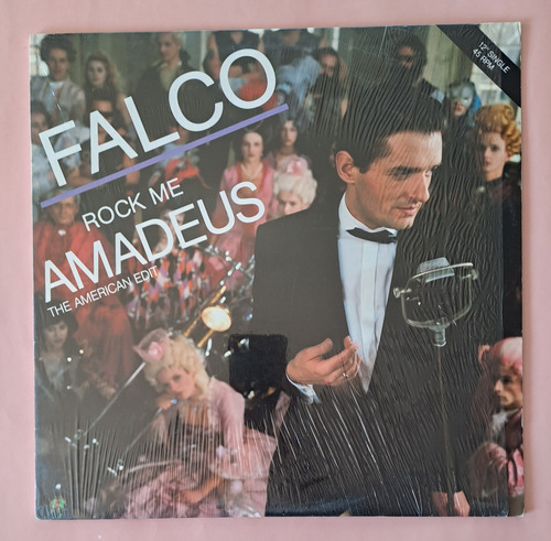 Vinilo12 - Falco, Rock Me Amadeus/vienna  - Mundop