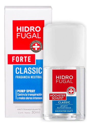 Antitranspirante Hidrofugal Forte Spray Para Hiperhidrosis