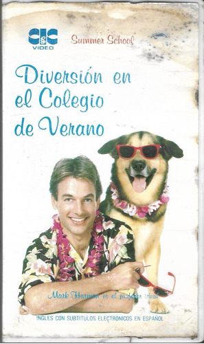 Diversion En El Colegio De Verano Vhs Mark Harmon 1987