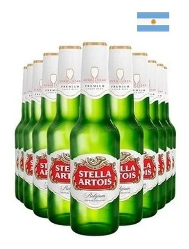 Promo Cerveza Stella Artois 330 Ml X 48 Botellas