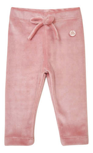 Leggings Plush Mini Anima Invierno Abrigo Bebe Kids Rosa