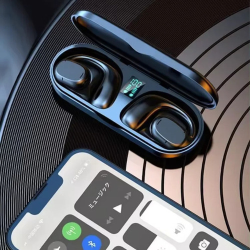 Fone de Ouvido Barganha Mix Bluetooth Condução Aérea Wireless Para Samsung Galaxy Ultra Cor Preto