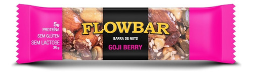 Barra De Cereal Gojiberry - 30g - Flowbar