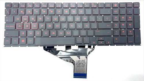 Teclado Original Hp Omen 15-dh0001la, 15-dc1004la Nuevo