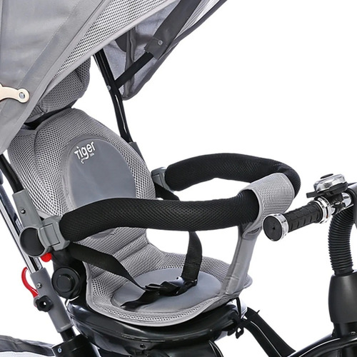 Imagen 4 de 8 de Triciclo Infantil Bebe Manija Direccional Asiento Gira 360
