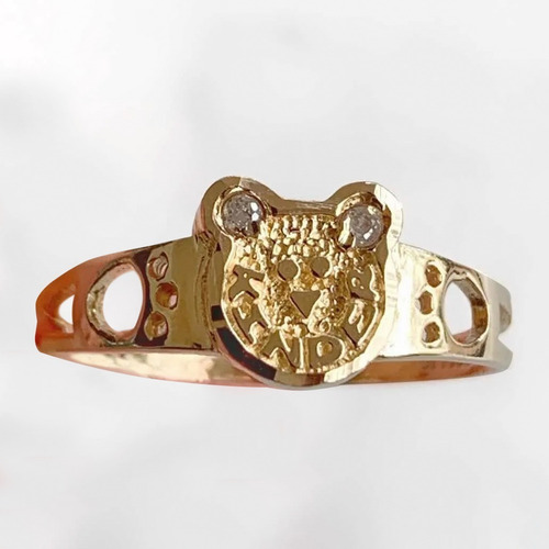 Anillo De Graduación Kínder Oro Macizo 10k Mod K-11