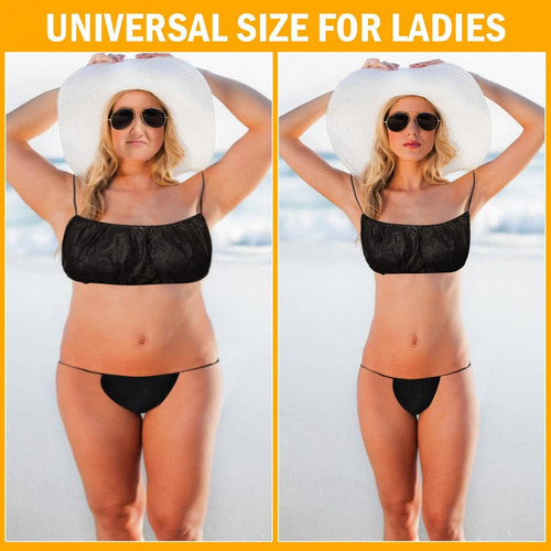 100 Bragas Desechables Sujetadores Desechables P Mujeres Spa