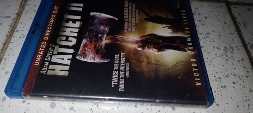 Película Hatchet 2 Untated Director Cut Bluray Adam Green