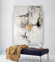 Comprar Cuadros Abstractos Pintados A Mano Texturado N1 Grande 