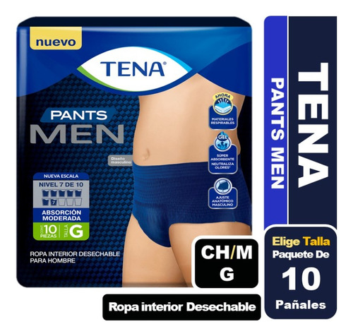 Tena Pants Men Ropa Interior Desechable Elige Talla